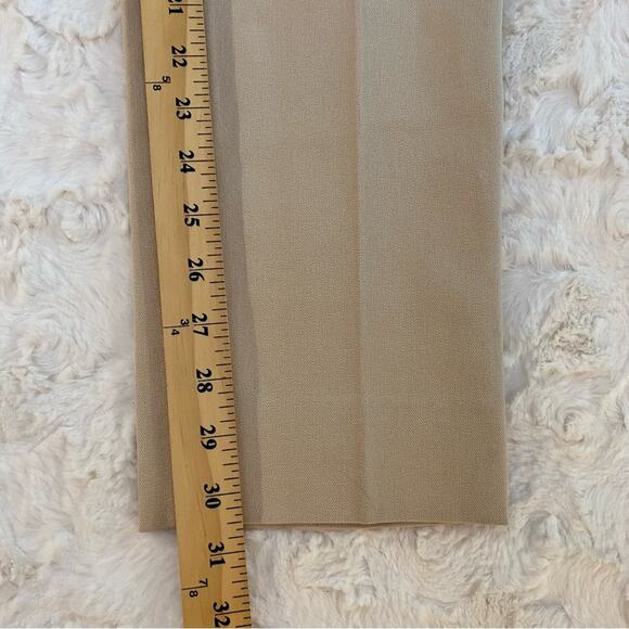 Saks Fifth Avenue Sport Women’s Dress Pants Size 6 Beige Pleated High Rise - Picture 12 of 13